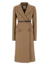 Sportmax Beige Wool Blend Ghia Coat