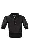 Sportmax Women's Casta - Mesh Knit Polo Shirt