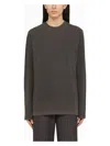 Sportmax Max Mara  Black Cotton Long-sleeved T-shirt In Black