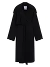 Shop Max Mara Sportmax Women's Fiore Coat In Black