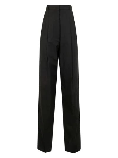 SPORTMAX WOMEN'S LEONE PENCES COTTON TROUSERS
