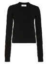 Sportmax Salve Wool And Cashmere Sweater In Black
