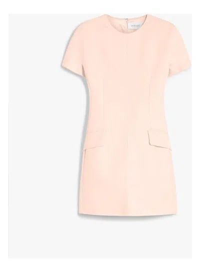 SPORTMAX WOMEN'S SANSA JERSEY DRESS PINK | SIZE LARGE | 2512621034600001