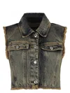 MAX MARA SPORTMAX WOMEN'S SCIRE DENIM VEST