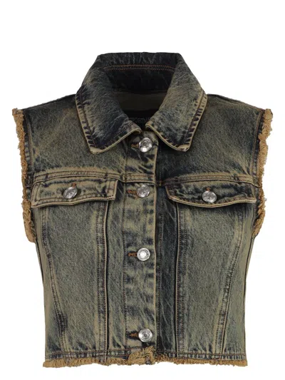 MAX MARA SPORTMAX WOMEN'S SCIRE DENIM VEST