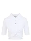 Max Mara Sportmax Shaker Polo In White