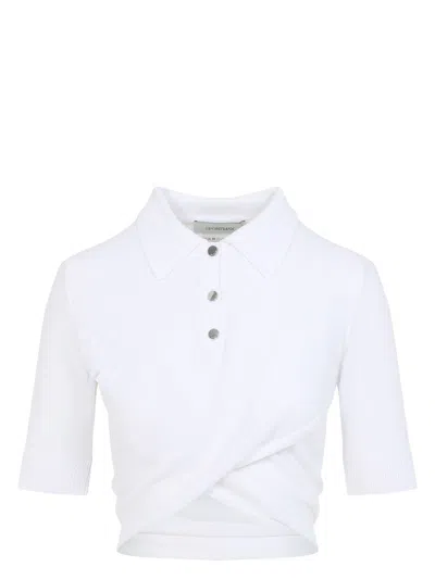 MAX MARA SPORTMAX WOMEN'S SHAKER POLO T-SHIRT