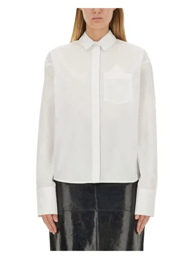 SPORTMAX WOMEN'S SHIRT CHALK