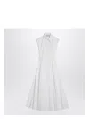 Sportmax Max Mara   Sleeveless White Shirt Dress