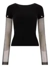 Sportmax T-shirts In Black