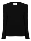 Sportmax Tailored Collarless Jacket In Black