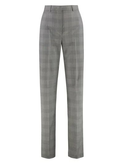SPORTMAX WOMEN'S TAILORED WOOL TROUSERS