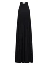 Sportmax Knee Length Dress Open Back In Black