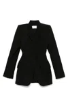 Sportmax Max Mara  Viscose Synthetic Stylish Jacket In Black