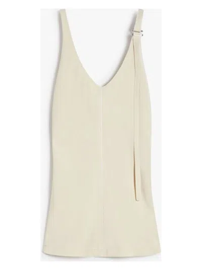 SPORTMAX WOMEN'S WASER WAISTCOAT BEIGE | SIZE 46 | 2512161032600001