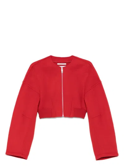 SPORTMAX WOMEN'S WOOL CROPPED JACKET