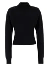 Sportmax Black Wool Holiday Sweater