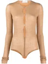 MAX MARA SPORTMAX MAX MARA SPORTMAX WOOL BLEND BODYSUIT