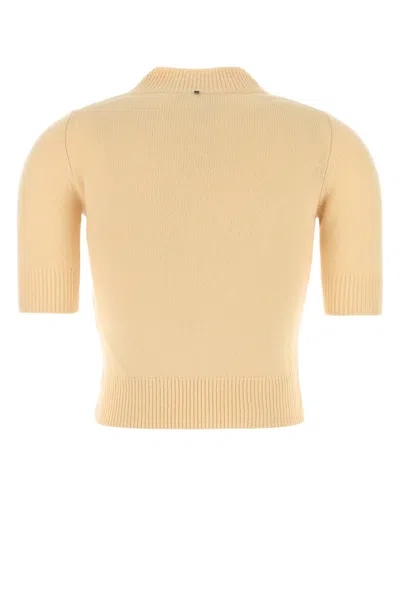 Sportmax Yellow Wool Blend Renon Sweater