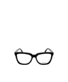 Max Mara Square Frame Glasses In Black