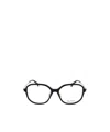 Max Mara Square Frame Glasses In Black