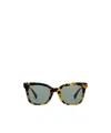 Max Mara Square Frame Sunglasses In Brown