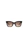 Max Mara Square Frame Sunglasses In Brown