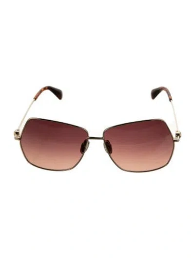 Pre-owned Max Mara Square Gradient Sunglasses