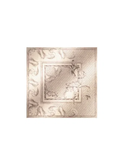 Max Mara Square Scarf In Neutral