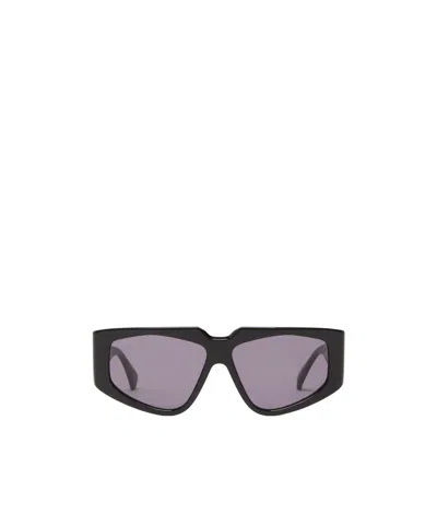 Max Mara Square Sunglasses In Black