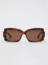 Max Mara Square Sunglasses In Brown