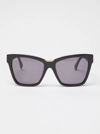 Max Mara Square Sunglasses In Black