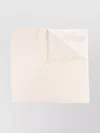 Max Mara Curvone Wool And Silk Scarf In White