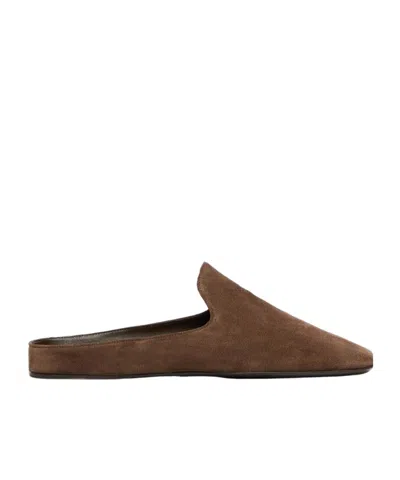 MAX MARA SQUARE-TOE MULES