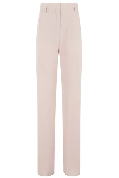 Max Mara Ssale Trousers In Make Up Nude