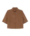 Max Mara Stand Collar Casual Jacket