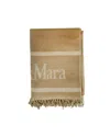 Max Mara Stola Hildestd Cammello In Brown