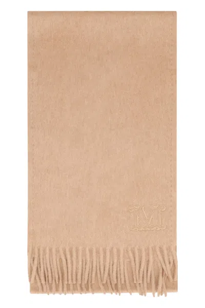 Max Mara Stola Wkclara In Camel In Brown