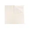 Max Mara Square Wraparound Scarf Fringed Edges In White