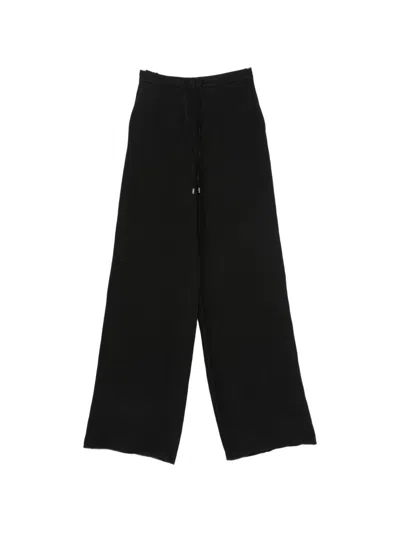 Max Mara Straight Black Trousers Model "pelota"