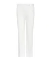 Max Mara Trousers Cotton Satin Belt Loops