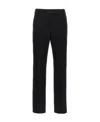 Max Mara Tailored Trousers With Pockets And Belt Loops In Black