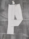 Max Mara Straight Casual Pants In White