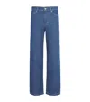 Max Mara High-waisted Straight-leg Denim Jeans In Blue