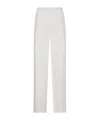 Max Mara Straight-leg Casual Pants In White