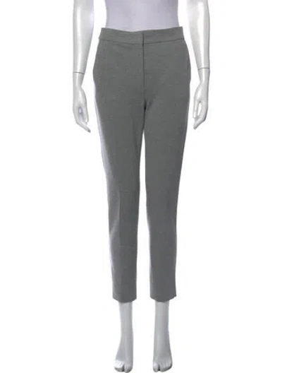 Pre-owned Max Mara Straight Leg Pants In Black