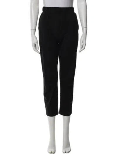 Pre-owned Max Mara Straight Leg Pants In Blue