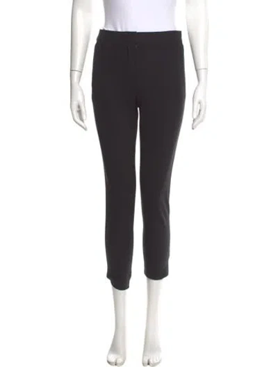 Pre-owned Max Mara Straight Leg Pants In Gray
