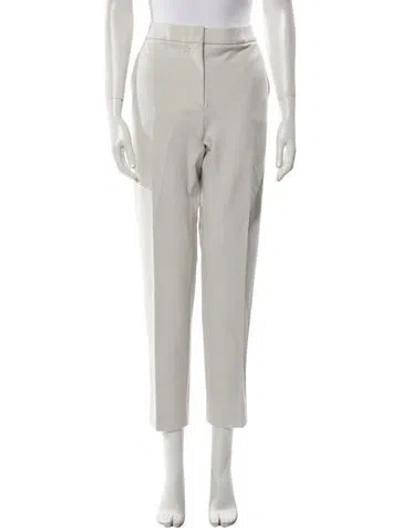Pre-owned Max Mara Straight Leg Pants In Neutral