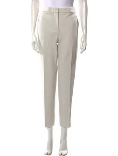Pre-owned Max Mara Straight Leg Pants In Neutral